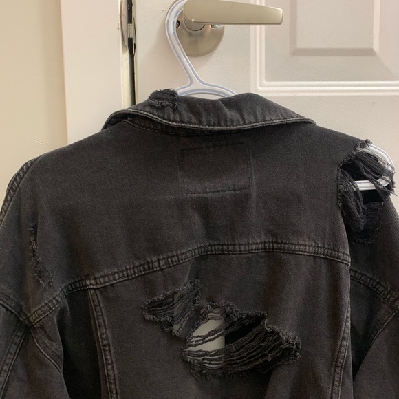 Ripped Jean Jacket - Picture 9 of 10